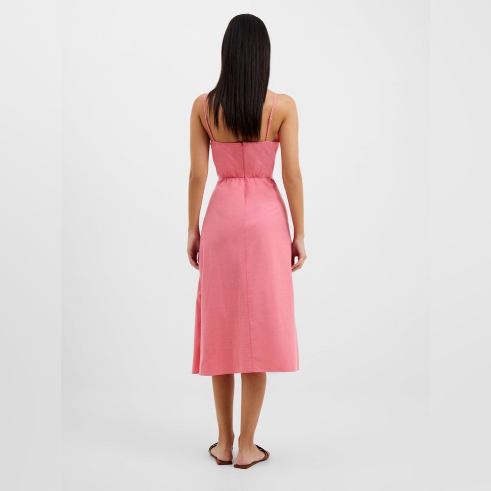 French Connection Alania Lyocell Blend Sun Dress NWT Small - Picture 3 of 8